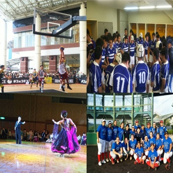 当院が施術に関わった様々なスポーツの写真